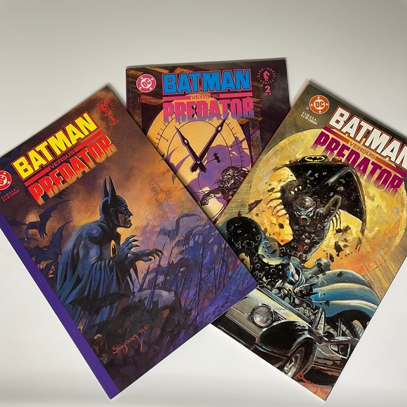 Batman Versus Predator - 1991 - 3 issue TPB series - Picture 1 of 9